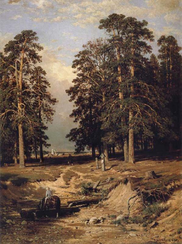 Ivan Shishkin Landscape Spain oil painting art